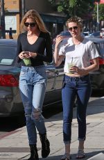 KRISTEN STEWART and STELLA MAXWELL Out in Los Angeles 10/14/2017
