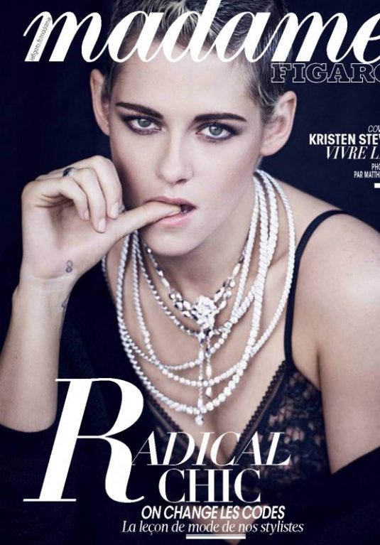 KRISTEN STEWART in Madame Figaro Magazine, France September 2017