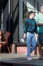 KRISTEN STEWART Out in Los Angeles 10/02/2017