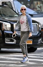 KRISTEN WIIG Heading to a Gym in New York 10/02/2017