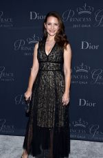 KRISTIN DAVIS at Princess Grace Awards Gala in Hollywood 10/24/2017