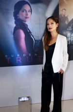 KRISTIN KREUK at Burden of Truth Cocktail Party in Cannes 10/16/2017