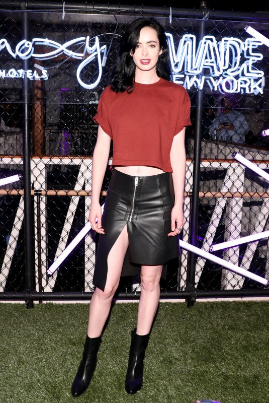 KRYSTEN RITTER at Moxy x Made: Moxy Times Square’s Coming Out Party in New York 10/25/2017