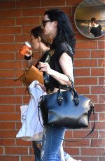 KRYSTEN RITTER  in Ripped Jeans at Judi