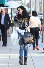 KRYSTEN RITTER  in Ripped Jeans at Judi