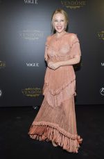 KYLIE MINOGUE at Vogue Party at Paris Fashion Week 10/01/2017