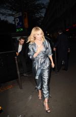 KYLIE MINOGUE Out for Dinner at Marius Et Janette in Paris 10/02/2017