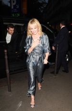 KYLIE MINOGUE Out for Dinner at Marius Et Janette in Paris 10/02/2017