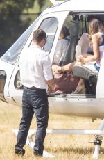 KYLY CLARKE and ERIN HOLLAND at Helipad in Sydney airport 04.10.2017 x18 | hqcelebcorner