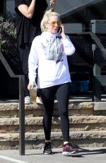 LADY GAGA Leaves Starbucks in Malibu 10/24/2017