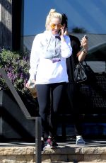 LADY GAGA Leaves Starbucks in Malibu 10/24/2017