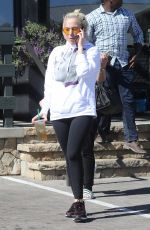 LADY GAGA Leaves Starbucks in Malibu 10/24/2017