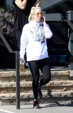 LADY GAGA Leaves Starbucks in Malibu 10/24/2017