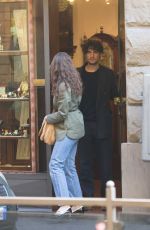 LAETITIA CASTA and Louis Garrel Out in Florence 10/20/2017