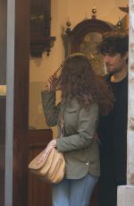 LAETITIA CASTA and Louis Garrel Out in Florence 10/20/2017