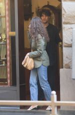 LAETITIA CASTA and Louis Garrel Out in Florence 10/20/2017