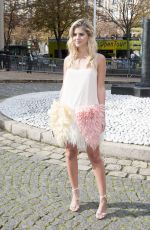 LALA RUDGE at Miu Miu Show at Paris Fashion Week 10/03/2017