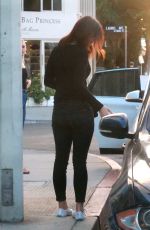LANA DEL REY Out and About in Hollywood 10/20/2017