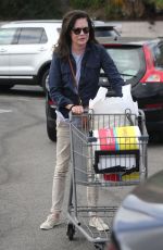 LARA FLYNN BOYLE Shopping at Walgreens in Beverly Hills 10/03/2017
