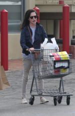 LARA FLYNN BOYLE Shopping at Walgreens in Beverly Hills 10/03/2017