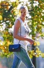 LARA STONE Out and About in London 10/25/2017