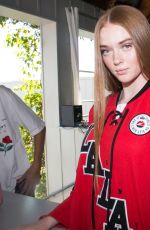 LARSEN THOMPSON at #tialspink Launch Party in Los Angeles 10/07/2017