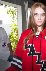 LARSEN THOMPSON at #tialspink Launch Party in Los Angeles 10/07/2017