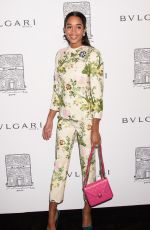 LAURA HARRIER at Bulgari Celebrates 5th Avenue Flagship Store Opening in New York 10/20/2017