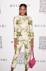 LAURA HARRIER at Bulgari Celebrates 5th Avenue Flagship Store Opening in New York 10/20/2017