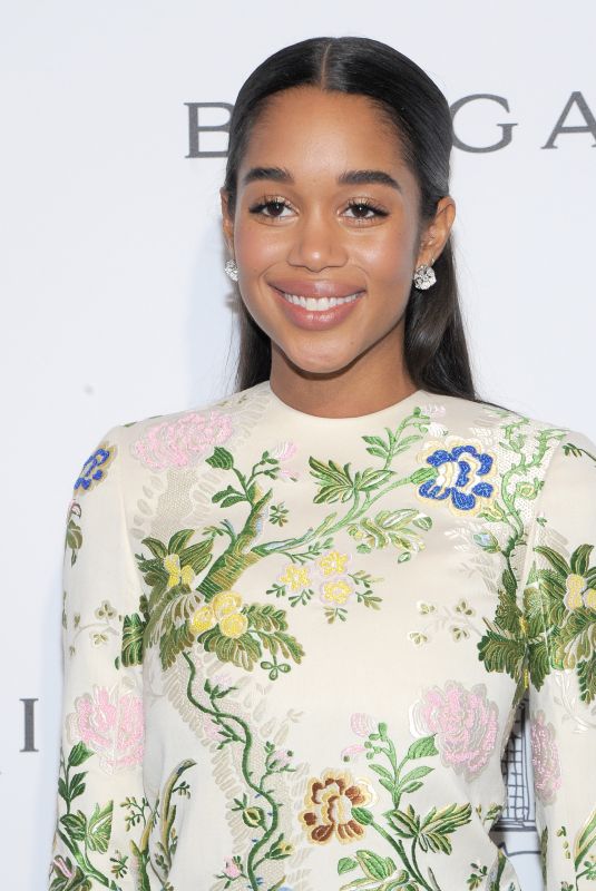 LAURA HARRIER at Bulgari Celebrates 5th Avenue Flagship Store Opening in New York 10/20/2017