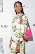 LAURA HARRIER at Bulgari Celebrates 5th Avenue Flagship Store Opening in New York 10/20/2017