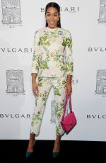 LAURA HARRIER at Bulgari Celebrates 5th Avenue Flagship Store Opening in New York 10/20/2017