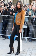 LAURA HARRIER at Louis Vuitton Fashion Show in Paris 10/03/2017