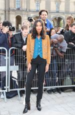 LAURA HARRIER at Louis Vuitton Fashion Show in Paris 10/03/2017