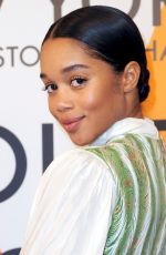 LAURA HARRIER at Volez, Voguez, Voyagez: Louis Vuitton Exhibition Opening in New York 10/26/2017