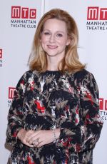 LAURA LINNEY at Manhattan Theatre Club Fall Benefit in New York 10/24/2017
