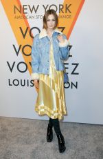 LAURA LOVE at Volez, Voguez, Voyagez: Louis Vuitton Exhibition Opening in New York 10/26/2017