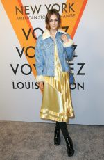 LAURA LOVE at Volez, Voguez, Voyagez: Louis Vuitton Exhibition Opening in New York 10/26/2017