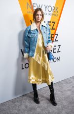 LAURA LOVE at Volez, Voguez, Voyagez: Louis Vuitton Exhibition Opening in New York 10/26/2017