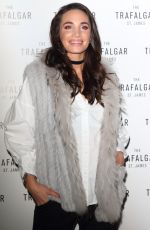 LAURA WRIGHT at Trafalgar St James Launch Party in London 10/18/2017
