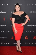 LAUREN ASH at Jigsaw Premiere in Los Angeles 10/25/2017