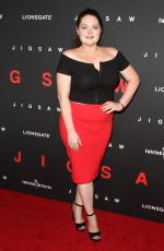 LAUREN ASH at Jigsaw Premiere in Los Angeles 10/25/2017