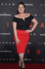 LAUREN ASH at Jigsaw Premiere in Los Angeles 10/25/2017