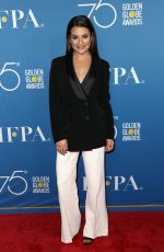 LEA MICHELE at Hollywood Foreign Press Assocation Panel Discussion in Los Angeles 10/26/2017