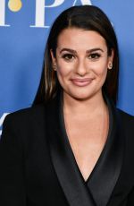 LEA MICHELE at Hollywood Foreign Press Assocation Panel Discussion in Los Angeles 10/26/2017