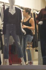 LEA MICHELE Out Shopping in Beverly Hills 10/29/2017
