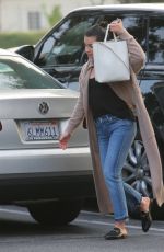 LEA MICHELE Out Shopping in Beverly Hills 10/29/2017