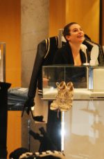 LEA MICHELE Out Shopping in Beverly Hills 10/29/2017