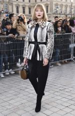 LEA SEYDOUX at Louis Vuitton Fashion Show in Paris 10/03/2017