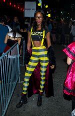 LEILA NDA Arrives at a Halloween Party in New York 10/28/2017